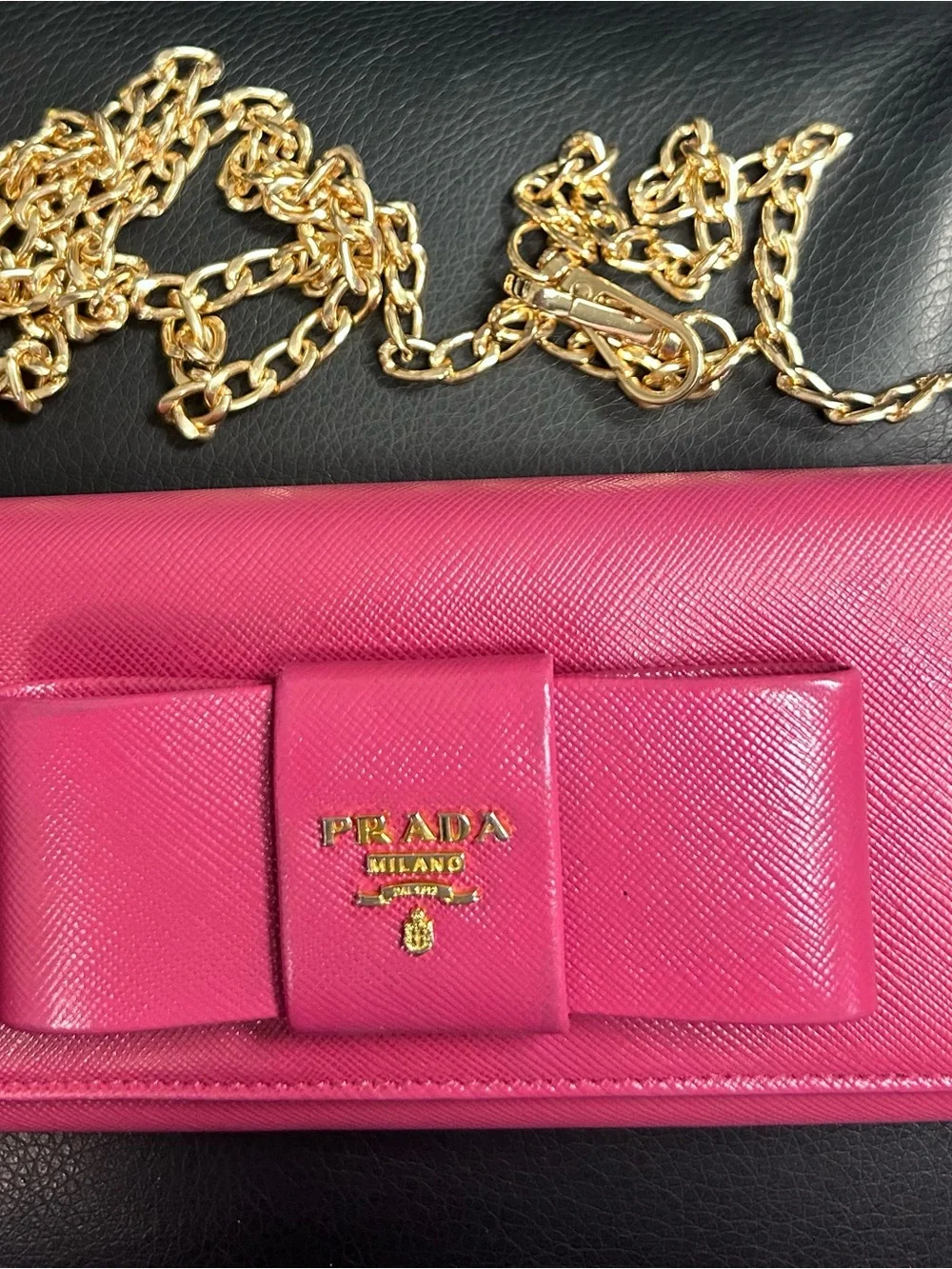 Prada bright pink
